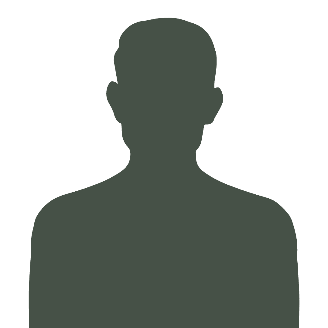 Providers silhouette head shot male, Josh Hammond