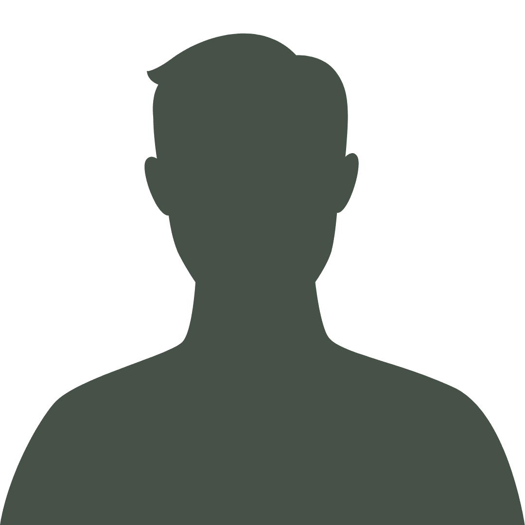 Providers silhouette head shot male, Ryan Hayes